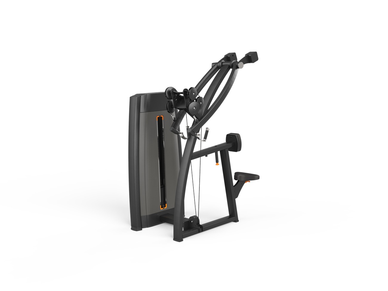 45° Upper Back Pull Down